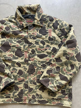 Load image into Gallery viewer, Vintage Woodland Camo Insulated Jacket (XL)