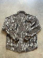 Load image into Gallery viewer, 1990’s Trebark Camo Deer Embroidered Chamois Shirt (XXL)