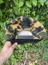 Load image into Gallery viewer, 80’s Longbeard Turkey Duck Camo SnapBack Hat