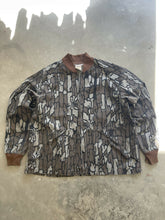 Load image into Gallery viewer, Vintage Trebark Camo Bomber Jacket (XL)