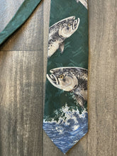Load image into Gallery viewer, 90’s Field And Stream Silk Fishing Tie