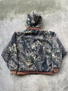 Vintage DuxBak Breakup Camo Bomber Jacket (XXL)