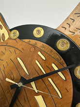 Load image into Gallery viewer, Vintage Wooden Shotgun Shell Quail clock