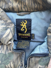 Load image into Gallery viewer, Vintage Browning MossyOak Treestand Camo Puff Jacket (XXL)