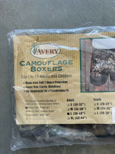 Load image into Gallery viewer, Vintage Mossy Oak Breakup Camo Boxer Shorts (L)