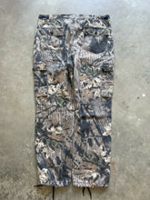 Load image into Gallery viewer, Vintage Mossy Oak Breakup Camo Adjustable Waist Pants (L)