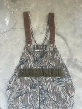 Load image into Gallery viewer, Vintage Distressed Carhartt Mossy Oak Treestand Camo Coveralls (XL)