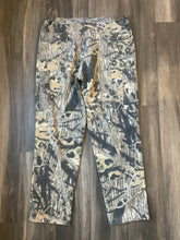 Load image into Gallery viewer, Vintage Mossy Oak Breakup Camo Adjustable Waist Pants (XL)