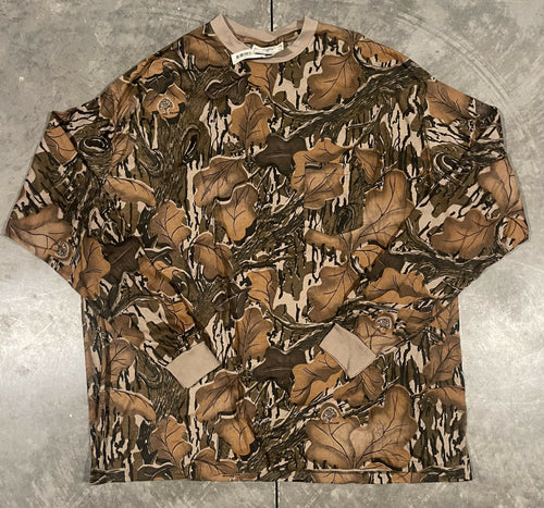 90’s NWT Mossy Oak Fall Foliage Long Sleeve Shirt (XXXL) 🇺🇸