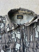 Load image into Gallery viewer, Vintage Deerskin Trebark Camo Chamois Zip-Up Jacket (XL)