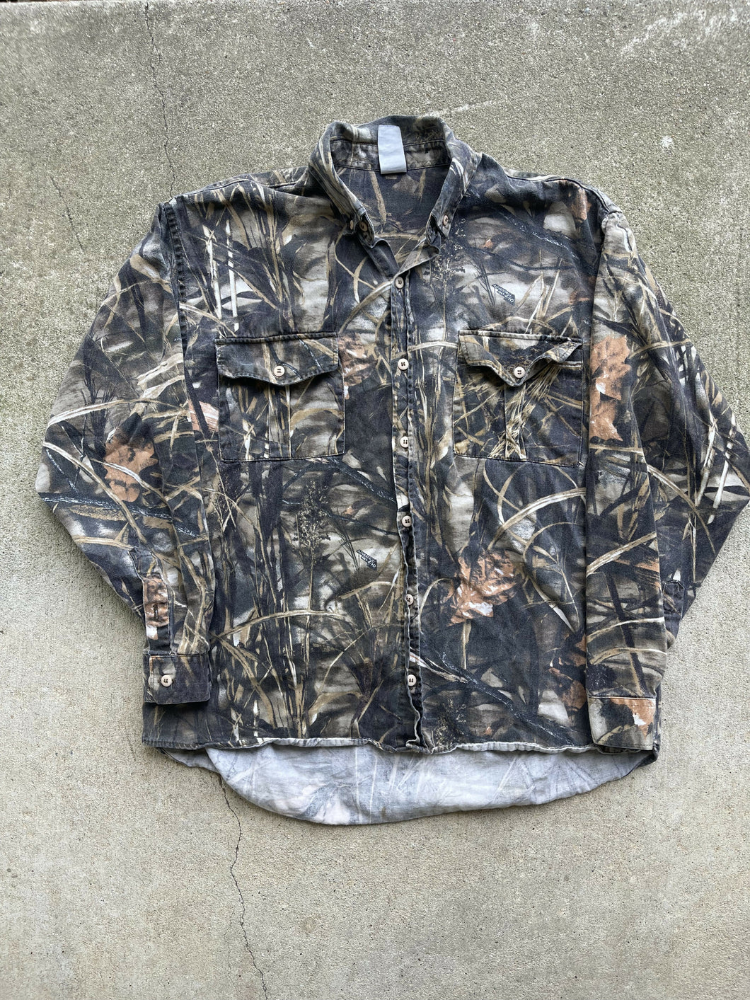 Realtree Advantage -Max-4HD Camo Button Up (XL)