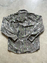 Load image into Gallery viewer, Vintage Trebark Turkey Camo Chamois Shirt (L)