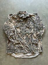 Load image into Gallery viewer, Vintage Mossy Oak Shadowgrass Camo Chamois Shirt (XL)