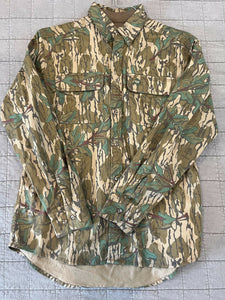 Mossy Oak Companions Greenleaf Button Up - M