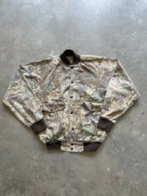 Load image into Gallery viewer, Vintage Realtree Advantage Camo Bomber Jacket (M)