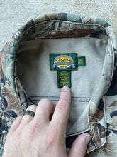 Load image into Gallery viewer, Vintage Cabela’s Realtree Advantage Camo Heavy Duty Canvas Button-Up Shirt (2XL)