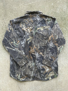 00’s Fieldstaff Mossyoak Breakup Camo Button-Up (L)