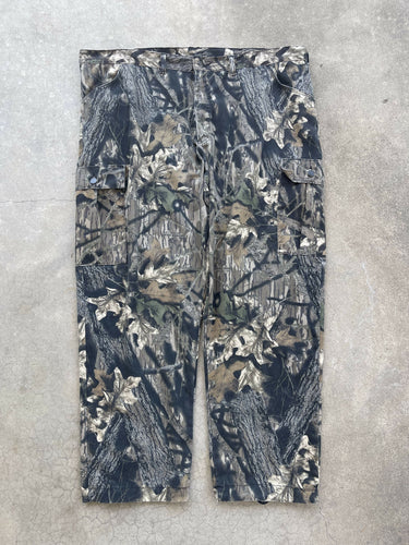 Vintage MossyOak Breakup Camo Adjustable Waist Pants (XXL)