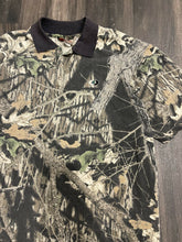 Load image into Gallery viewer, Vintage Mossy Oak Breakup Camo Polo Shirt (2XL)
