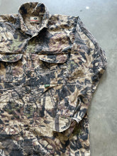 Load image into Gallery viewer, Vintage Mossy Oak Forest Floor Camo Button Up Shirt (M)