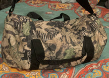 Load image into Gallery viewer, Sports Afield Mossy Oak duffle bag