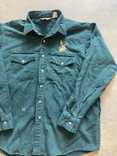 Load image into Gallery viewer, Vintage Deer Embroidered Chamois Shirt (XL)