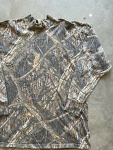 Load image into Gallery viewer, Vintage Mossy Oak Shadow Branch Camo Mock Neck Shirt (XL)