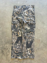 Load image into Gallery viewer, Vintage Mossy Oak Gen 1 Breakup Camo Adjustable Waist Pants (L)