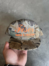 Load image into Gallery viewer, Vintage Realtree Camo Fiser Truck And Tractor Shortbill Hat
