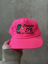 Load image into Gallery viewer, Vintage 10th Anniversary Oregon Ducks Unlimited Nylon Rope Hat