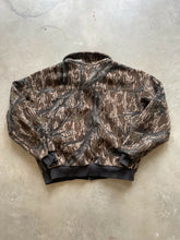 Load image into Gallery viewer, Vintage Columbia Mossy Oak Treestand Camo Fleece Pullover (2XL)
