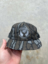 Load image into Gallery viewer, Vintage Treebark Camo Whitetails Unlimited SnapBack Hat