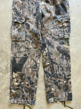 Load image into Gallery viewer, Vintage Mossy Oak Breakup Camo Adjustable Waist Pants (L)