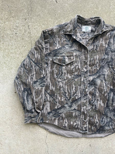 Vintage MossyOak 90’s TreeStand Camo Chamois(S/M)