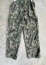 Load image into Gallery viewer, Mossy Oak Green Leaf Cargo Overalls (L)