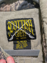 Load image into Gallery viewer, Vintage 90s Scottish Greys Mossy Oak Shooting Shirt (XL)