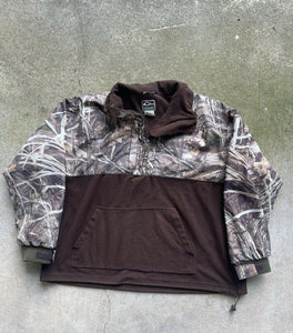 Drake Quarter-Zip Realtree Advantage Max 4 Camo Wader Jacket (2XL)