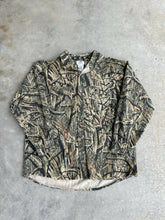 Load image into Gallery viewer, Mossy Oak Shadowgrass Chamois Button Up (2XL)