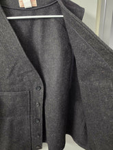 Load image into Gallery viewer, Vintage Filson Charcoal Wool Vest Size 50 USA