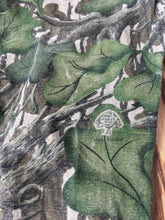 Load image into Gallery viewer, Mossy oak Full foliage hunting camo pattern pants men’s size 32x34 vintage 80s made in USA