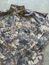 Load image into Gallery viewer, Vintage Mossy Oak Forest Floor Camo Button Up Shirt (XL)