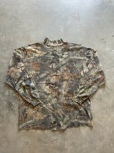 Load image into Gallery viewer, Vintage Duxbak Realtree Advantage Timber Camo Mockneck Shirt (XL)