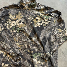 Load image into Gallery viewer, Vintage Mossy Oak Breakup Camo Mock Neck Shirt (2XL)