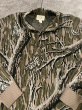 Load image into Gallery viewer, 90’s Whitewater Outdoor Mossy Oak Treestand Knit Sweater (L) 🇺🇸