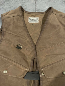 90’s McAlister Waxed Canvas Shooting Vest 🇺🇸