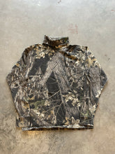 Load image into Gallery viewer, Vintage Mossy Oak Breakup Camo Turtleneck Shirt (M)