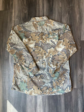 Load image into Gallery viewer, 1990’s Realtree Advantage Camo Button Up Shirt (XL)
