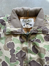 Load image into Gallery viewer, Vintage Cabela’s Duck Camo Puffer Jacket (L)