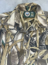 Load image into Gallery viewer, 2000’s Ducks Unlimited Advantage Wetlands Camo Button-Up Shirt (L)