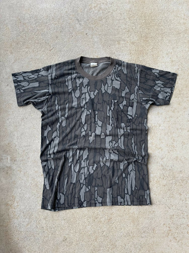 Vintage Duck Bay Trebark Camo T-Shirt (M)